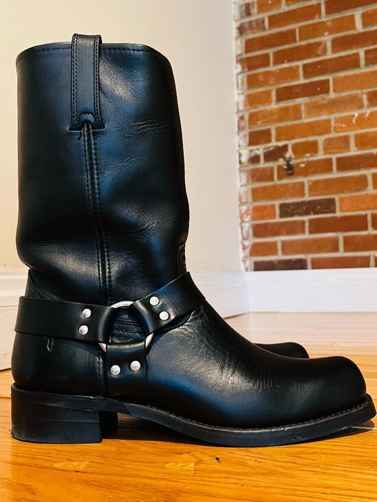 Vintage Frye Men\'s 87350 Size 13 M Black 14\